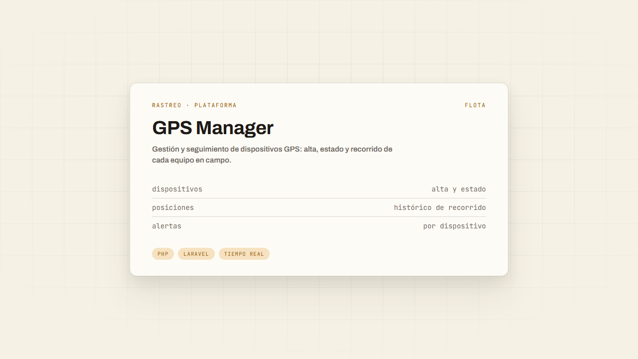 GPS Manager