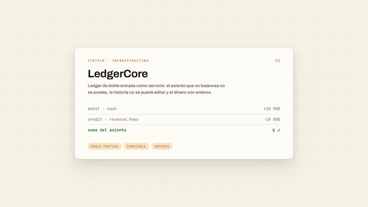 LedgerCore